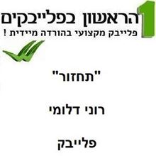 תמונה של תחזור - הפרויקט של עידן רייכל עם רוני דלומי